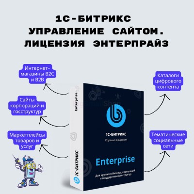 1С-Битрикс: Управление сайтом. Лицензия Энтерпрайз - купить в Енебей-Урсаево